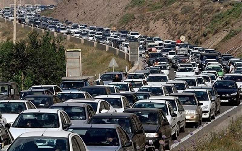 ترافیک سنگین در  شمال استانهای مرزی