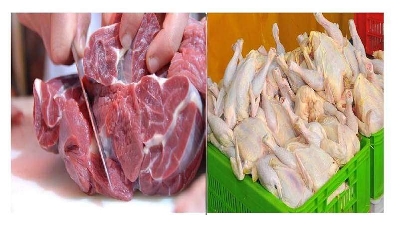 گوشت و مرغ در بازار اندکی ارزان شد