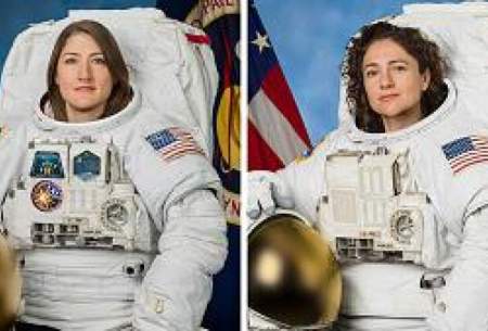 نخستین راهپیمایی فضایی با تیمی کاملا زنانه