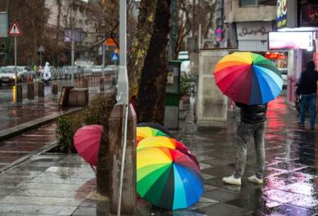 افزایش ۵۸ درصدی بارش باران در تهران