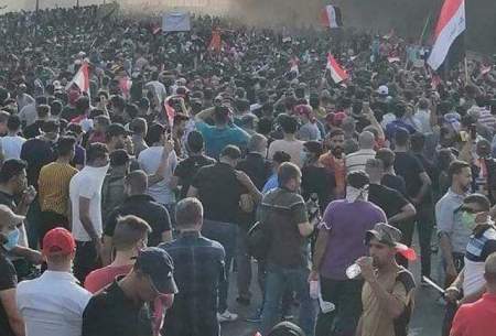 ادامه حضور معترضان در خیابان‌های بغداد، کربلا و بصره