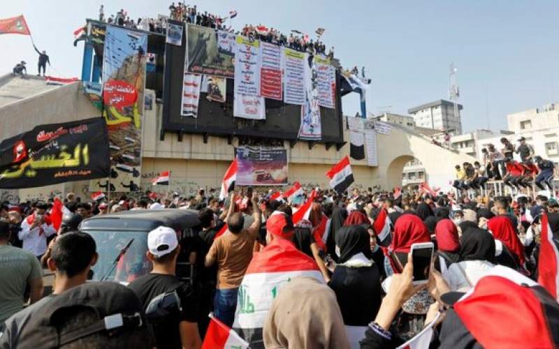 خواسته معترضان عراقی سرنگونی رژیم است