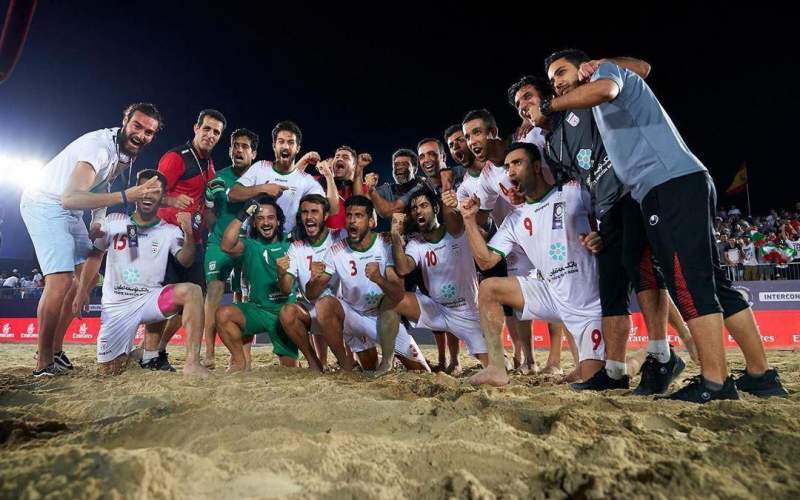 سومین قهرمان تیم ملی فوتبال ساحلی ایران