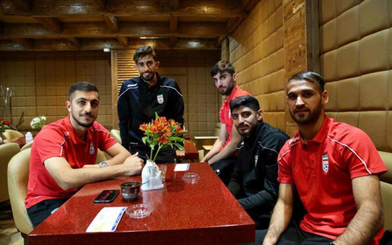 کاروان تیم ملی فوتبال ایران به اردن رفت+تصاویر