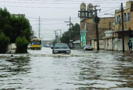آخرین وضعیت آبگرفتگی در شهرهای خوزستان