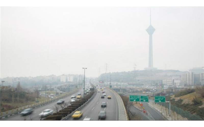 تداوم حاکمیت هوای نامطلوب در تهران