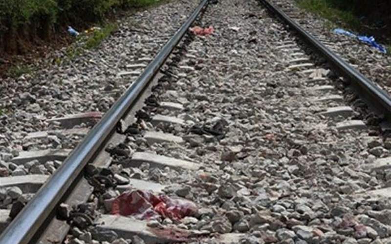 مرگ یک زن بر اثر برخورد با قطار