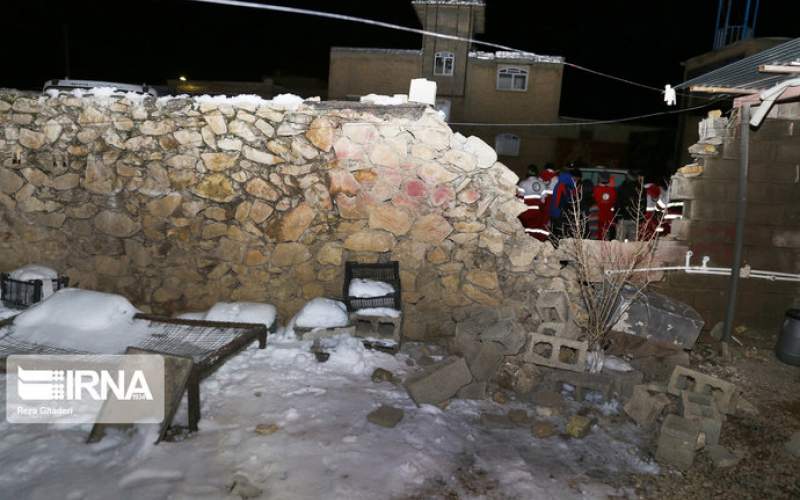 خسارات زلزله در خان زنیان فارس/تصاویر
