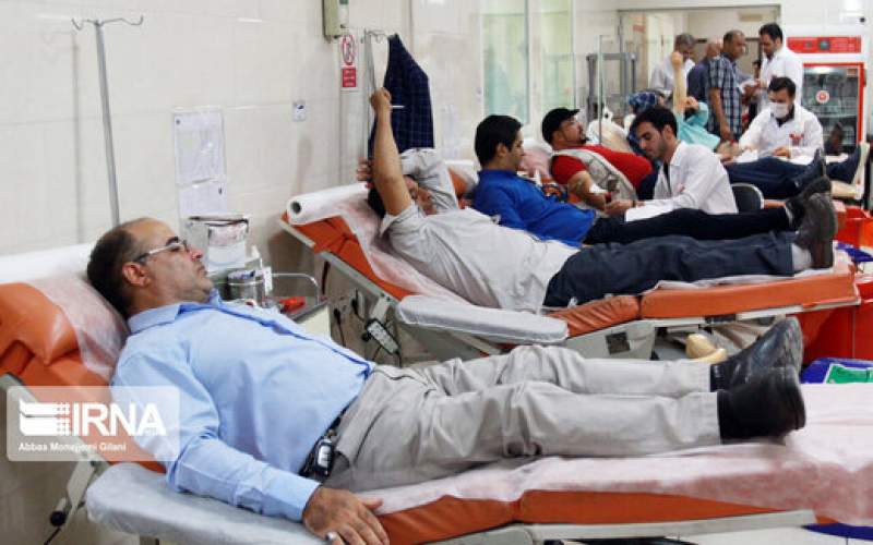 اهدای خون توسط ۲ میلیون و ۲۰۰ هزار ایرانی