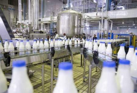 فروش شیر ۳۵ درصد کاهش یافته است