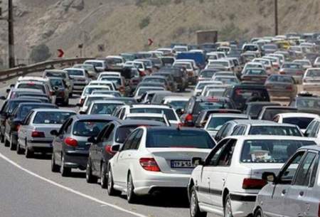 محدودیت ترافیکی در جاده کرج - چالوس