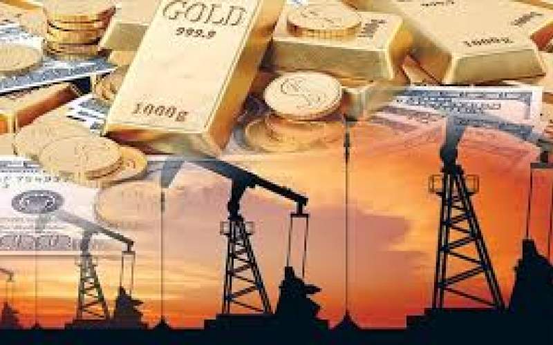 حرکت خلاف جهت طلا و نفت در بازار جهانی