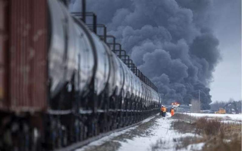 انفجار قطار حامل نفت در کانادا