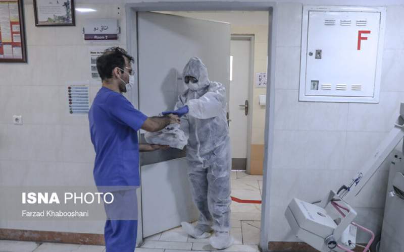 قرنطینه یک بیمار مشکوک به کرونا در سنندج