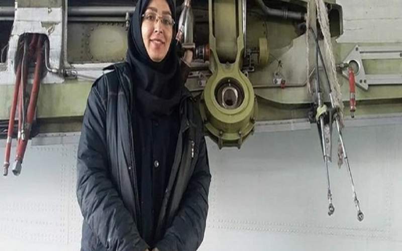 تنها بانوی مکانیک هواپیما در ایران/تصاویر