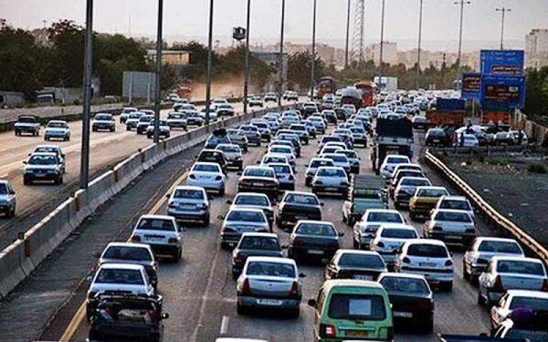 ترافیک سنگین در بزرگراه قم، چالوس و کرج