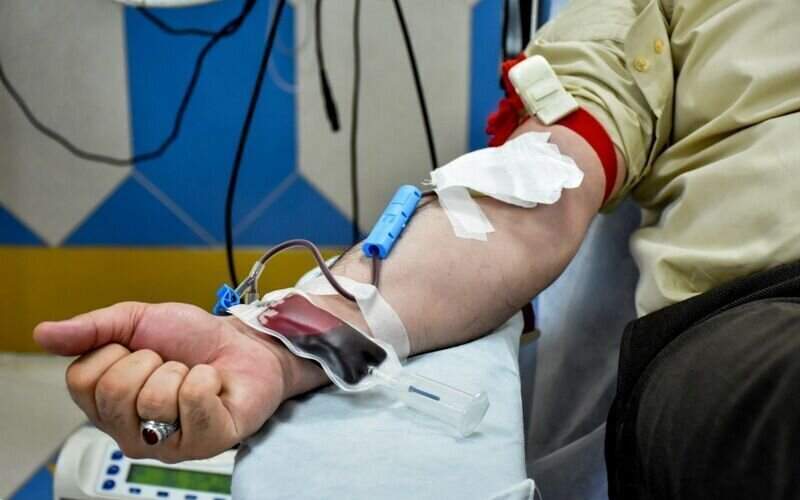 کاهش بیش‌از ٧۵ درصدی اهدای خون