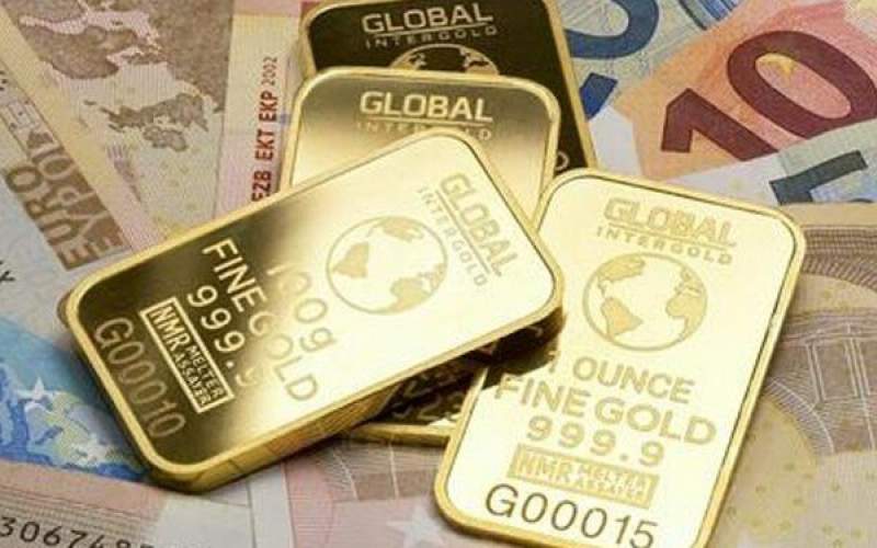 کاهش ۲۹.۴ دلاری قیمت طلا در بازار جهانی