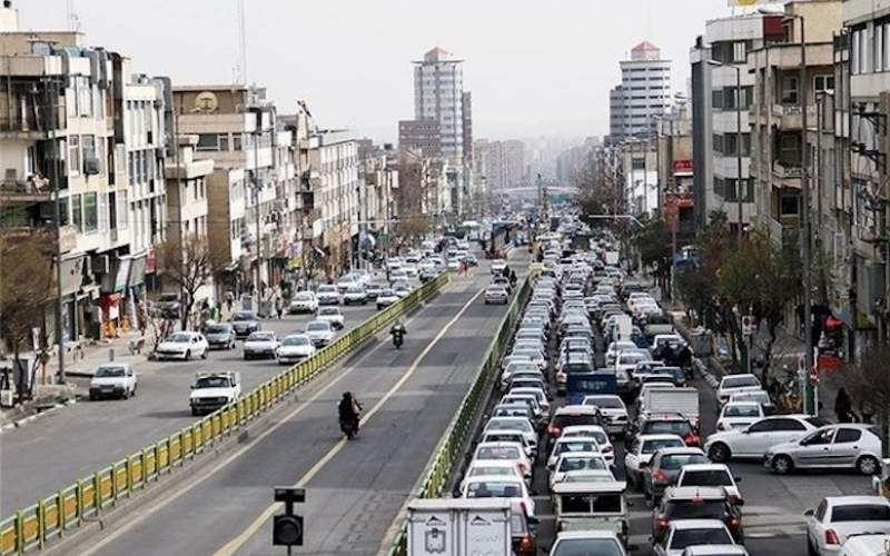 ترافیک نسبتا سنگین در ۶ معبراصلی پایتخت