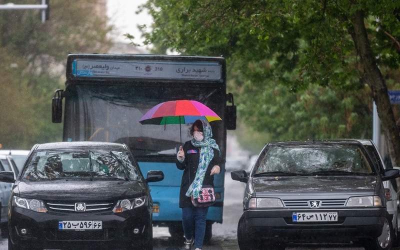 بارش باران در تهران/تصاویر
