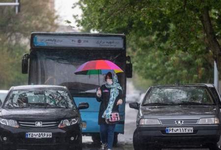 بارش باران در تهران/تصاویر