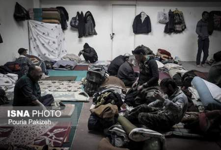 پناه آوردن معتادان متجاهر به گرمخانه همدان