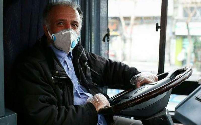 رانندگان اتوبوس ملزم به استفاده از ماسک شدند