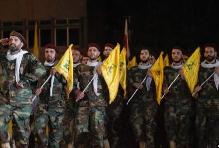 رژه نیروهای حزب الله لبنان در بیروت