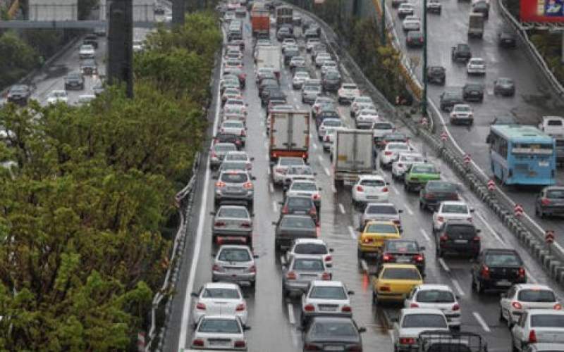 ترافیک بزرگراه های تهران در صبح شنبه/تصاویر