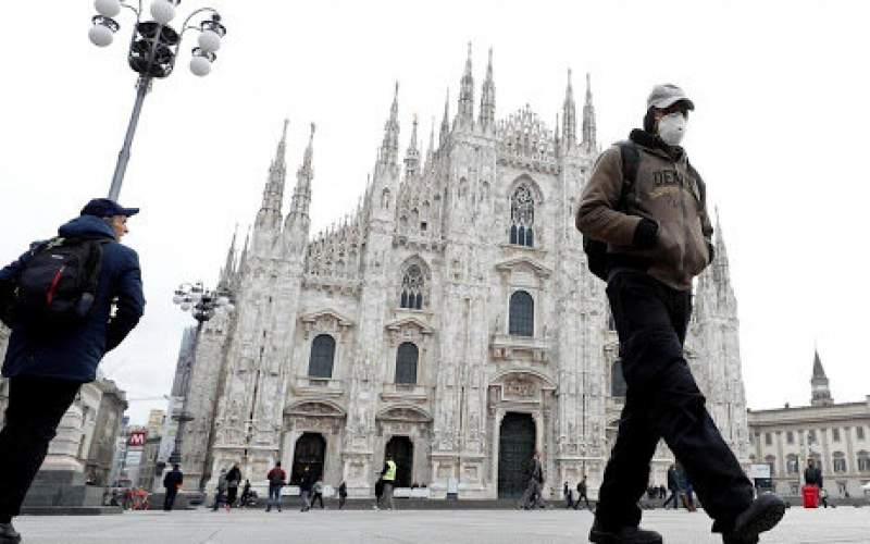 کاهش آمار روزانه فوتی‌های کرونا در ایتالیا