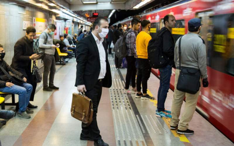 تعدادمسافران مترو تهران از۴۰۰ هزار نفر عبور کرد