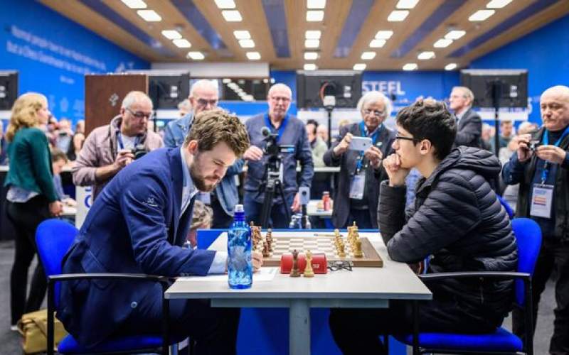 ناکامی فیروزجامقابل مردشماره یک شطرنج جهان