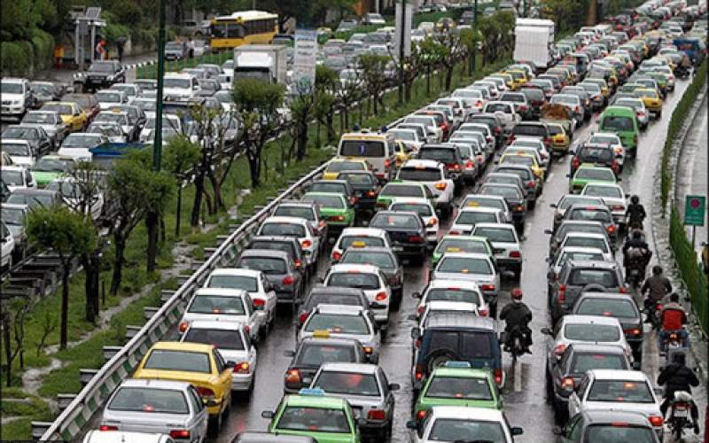 ترافیک نیمه‌سنگین در ورودی پایتخت