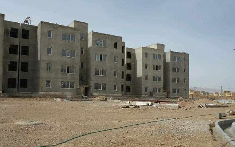 تعطيلي كامل بزرگترين پروژه مسكن مهر خوزستان