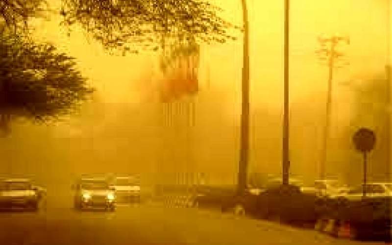 گرد و غبار هوای کرمانشاه را بحرانی کرد