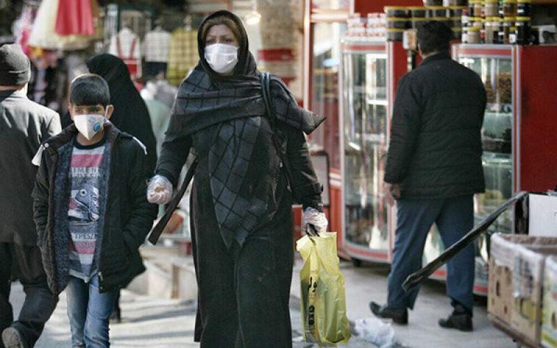 روند شیوع کرونا در ایران در یک ماه اخیر