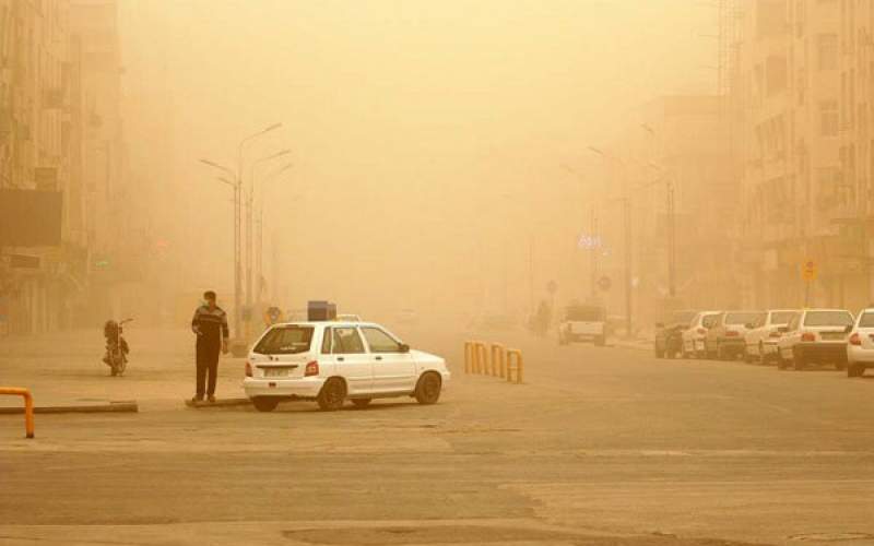 گرد و غبار عراقی در راه خوزستان