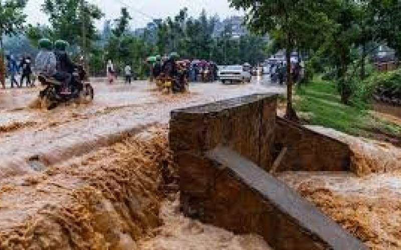 ۵۵ کشته در بارندگی‌های سنگین رواندا