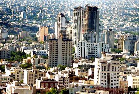 قیمت آپارتمان در نقاط مختلف تهران/جدول