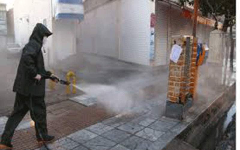 گندزدایی شهرها مورد تایید وزارت بهداشت نیست