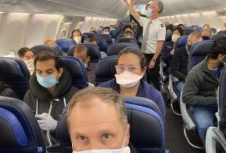 فاصله گذاری اجتماعی در هواپیما غیرممکن است