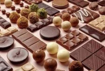 کاهش ۳۰ درصدی صادرات شکلات در سال ۹۸