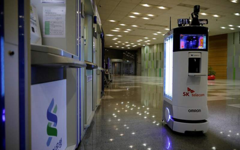 ربات‌ها یار اصلی کره جنوبی برای مبارزه با کرونا
