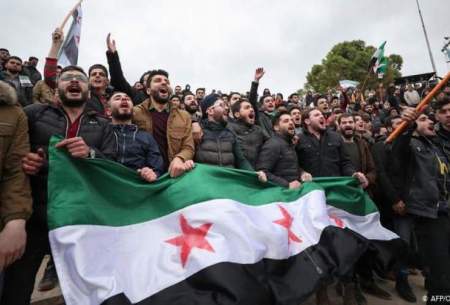عکس مربوط به تظاهرات سالگرد اعتراضات در سوریه، ادلب، مارس ۲۰۲۰