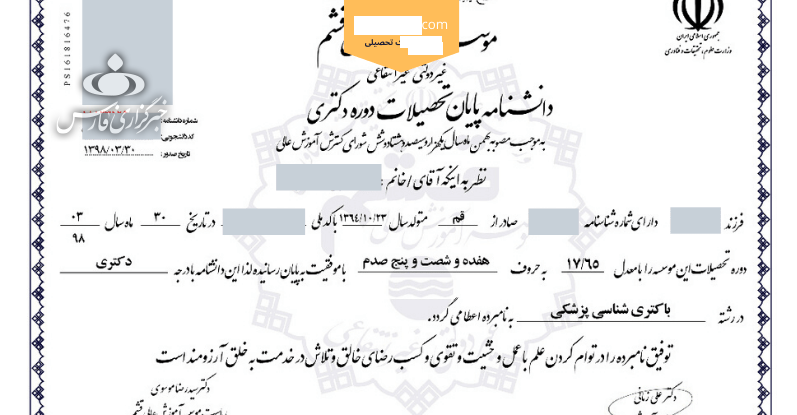 مدرک تحصیلی از سیکل تا دکترا فروخته می شود بهار نیوز