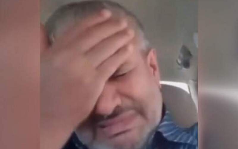 گریه رئیس شورای شهر اهرم به خاطر کرونا