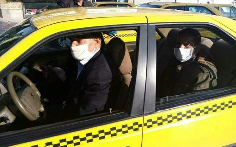 تاکسی‌سواری در تمام ایران فقط با ماسک
