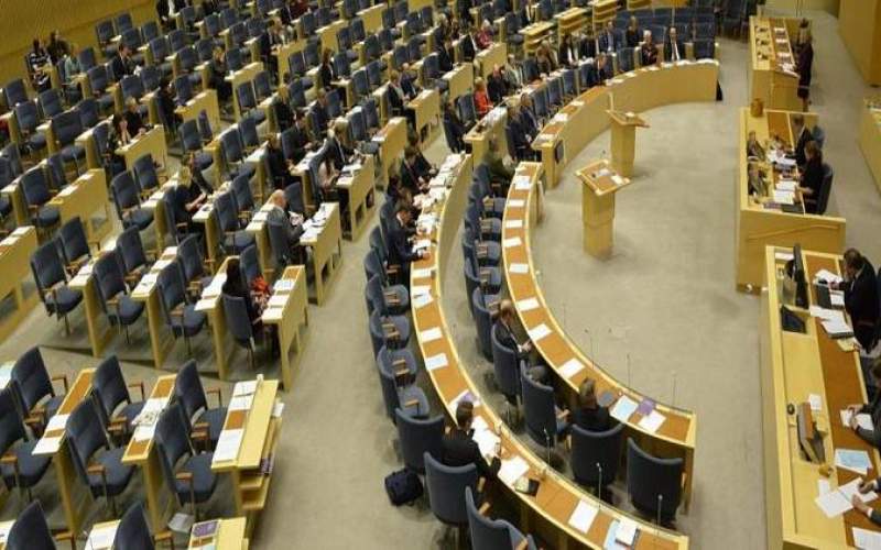 وضعیت جالب نمایندگان در پارلمان سوئد