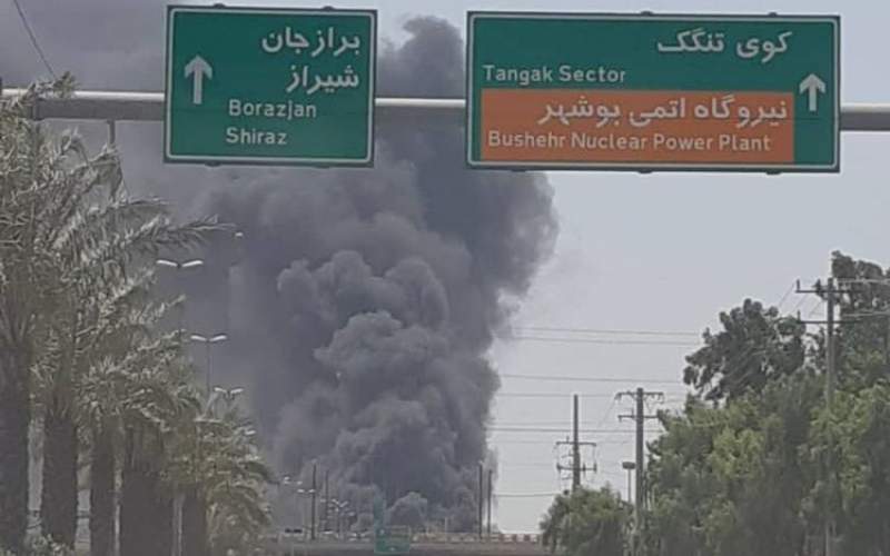 کارخانه شناور سازی در بوشهر آتش گرفت