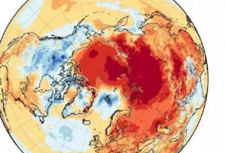 افزایش بی سابقه دمای هوا در قطب شمال
